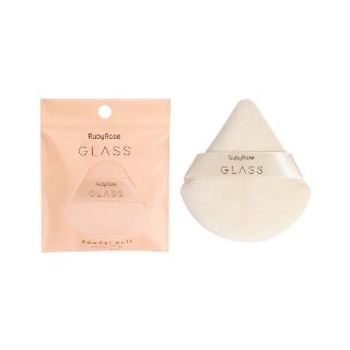 HB S04 ESPONJA POWDER PUFF GLASS RUBY ROSE
