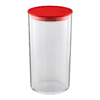 ORG. HERMETICO 1,9L TRANS. C/ TAMPA VERMELHA