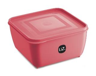MULTIUSO QUADRADO 0,5L PREMIUM VERMELHO SOLIDO