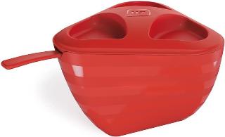 FARINHEIROS SLIM VERMELHO SOLIDO DE PLASTICO