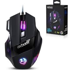 MOUSE GAMER 7D 3200DPI LED/USB MS-G260 EXBOM