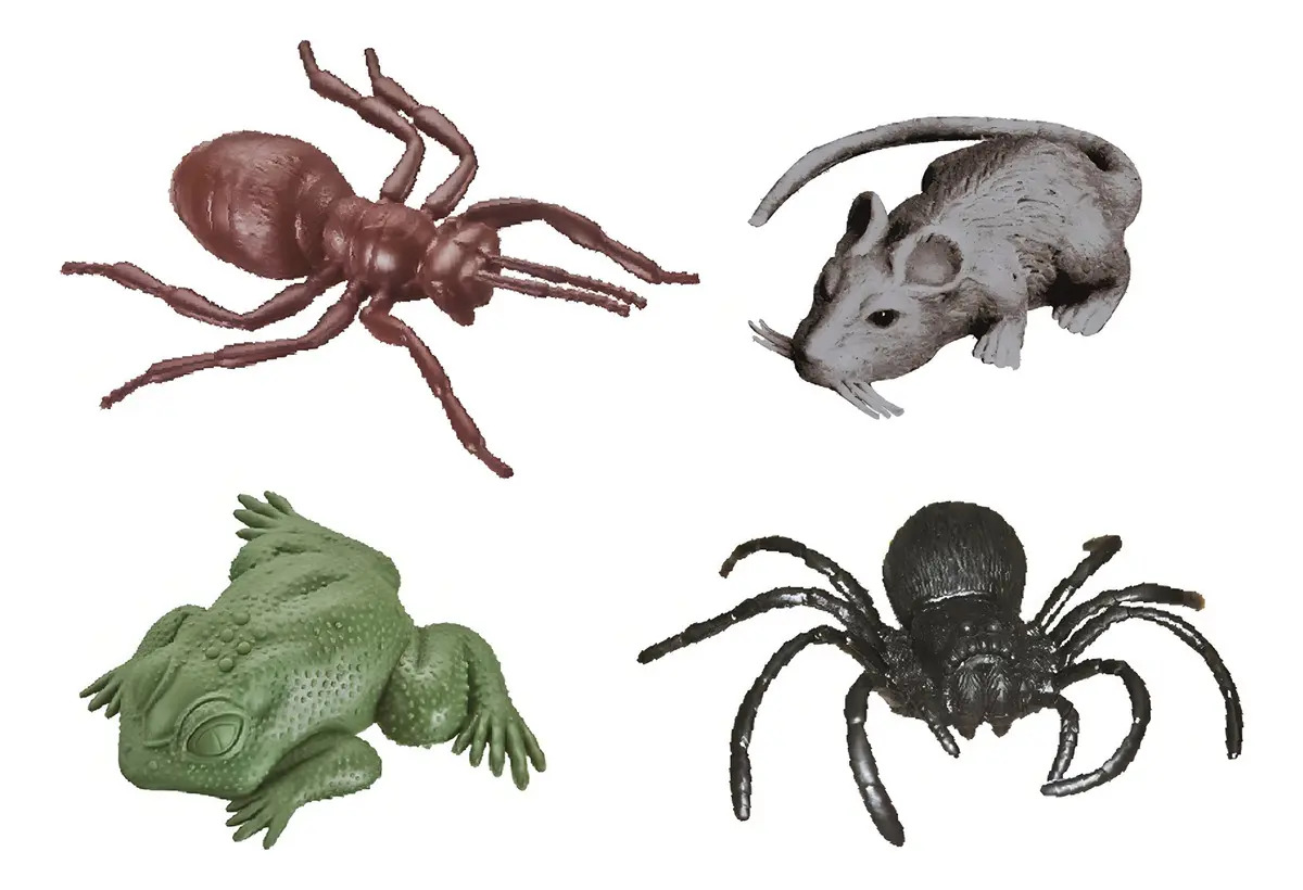 ARREBICHOS 24CM C/4 SOLAPA HALLOWEEN 1X1
