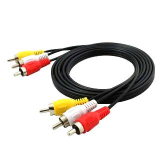 CABO DE AUDIO 3RCA X 3RCA X-CELL XC-RCA3 1,8M