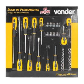 JG FERRAMENTAS C/ 49 PC VONDER