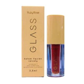 HB 578-BG8 BATOM LIQUIDO VELVET GLASS RUBY ROSE