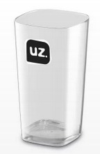 COPOS 0,45L GOLD TRANSPARENTE TRANSLUCIDO DE PLASTICO