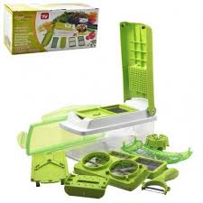 Cortador 13cm Manual Ralador Multifuncional 12 Pçs