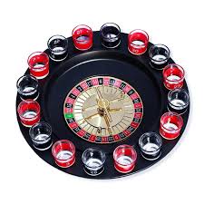 Jogo Roleta Drink Cassino Roulette Bebidas 17 Peça
