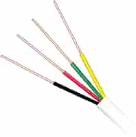 CABO ALARME 4VIAS BCO100M MULTITOC