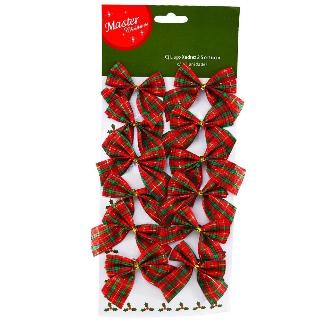 ENF NATAL LACO XADREZ 6CM C/12 WF12-9687