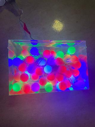 CORDAO LED 100L BOLA COLOR 89295
