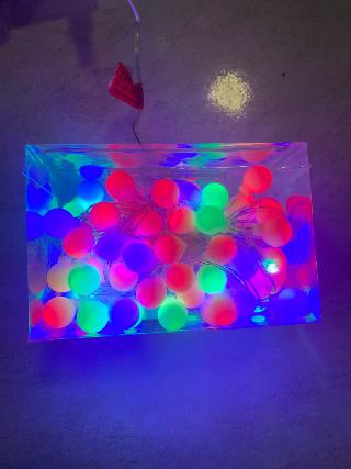 CORDAO LED 100L BOLA COLOR 89295