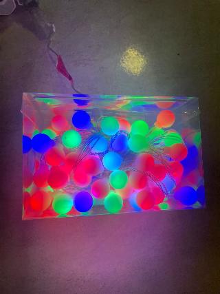 CORDAO LED 100L BOLA COLOR 89295