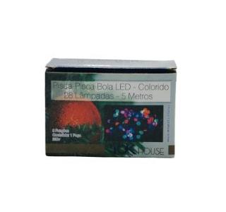 PISCA LED BOLA DEC NATALINA 40 LEDS MT-6806
