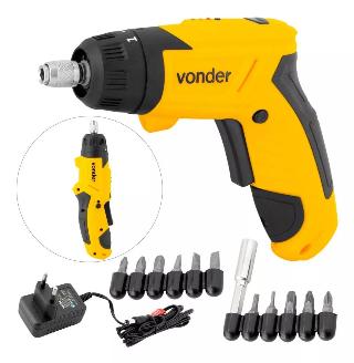 PARAFUSADEIRA BAT3,6V KIT C/12PCS VONDER
