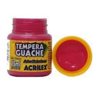 TINTA GUACHE 15ML ACRILEX C/12 ROSA 1X1