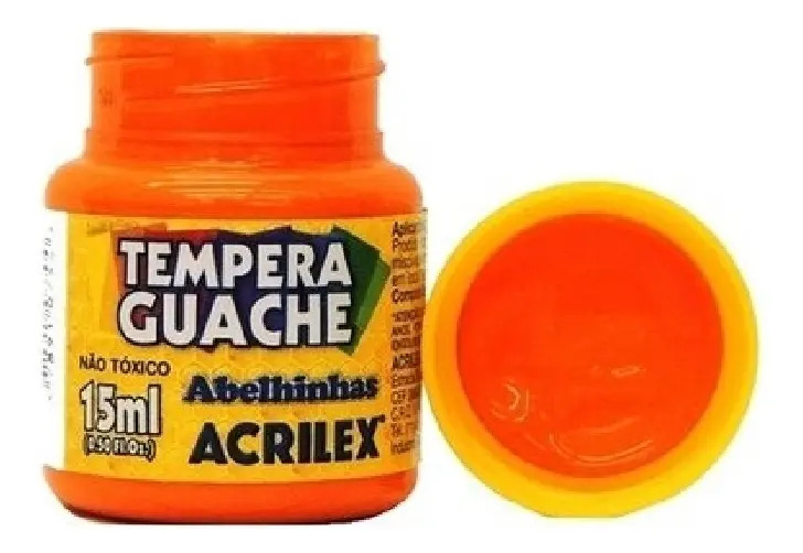 TINTA GUACHE 15ML ACRILEX LJ 1X1