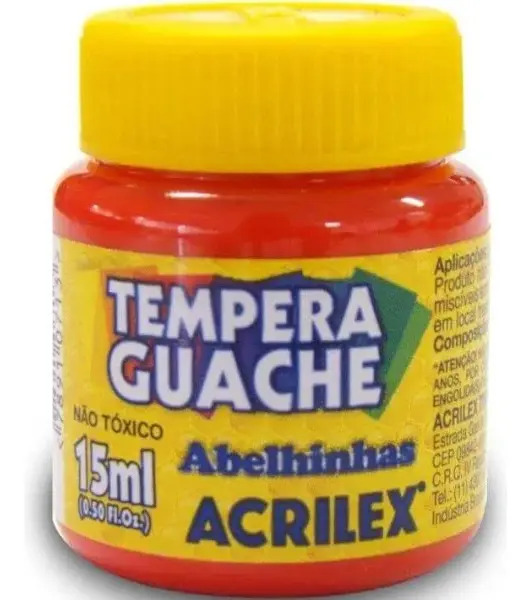 TINTA GUACHE 15ML ACRILEX VM FG 1X1