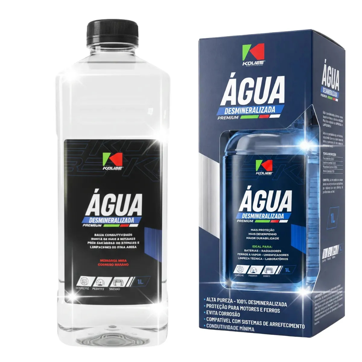 AGUA DESMINERALIZADA PROFIS.12X1L KOUBE