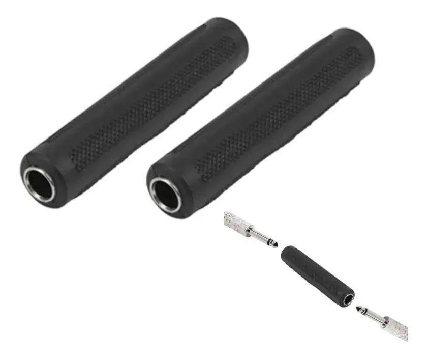 EMENDA 2X JACK RCA X 2X JACK RCA DUPLA
