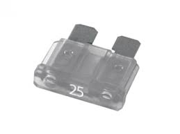 FUSIVEL LAMINA 25A MINI CINZA