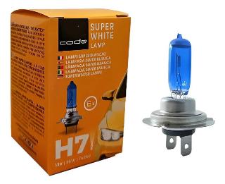 LAMP. HALOG SUPER BRANCA 12V H7 55W PAR