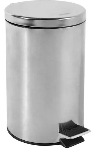 LIXEIRA REDONDA 12L INOX VONDER