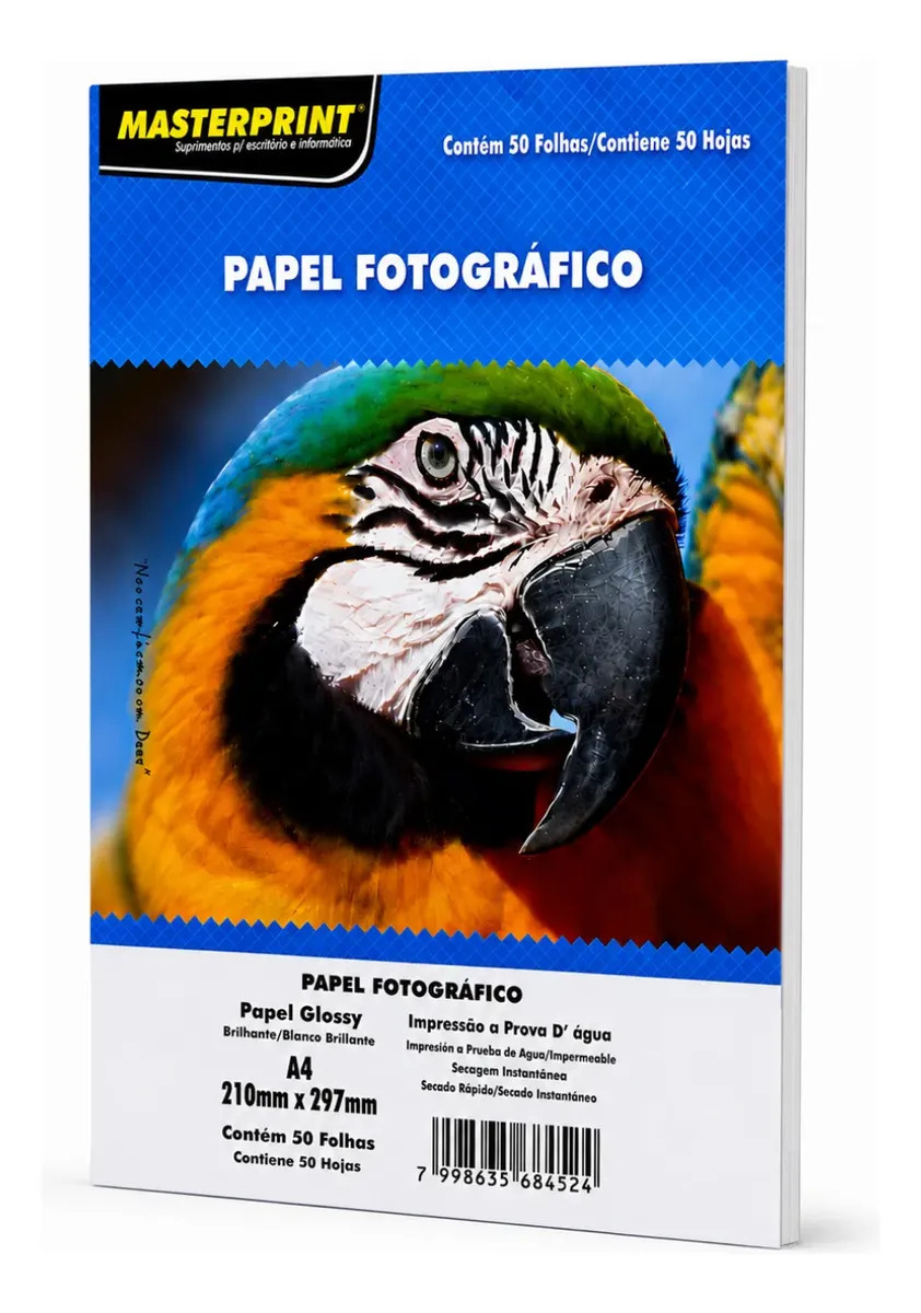 PAPEL FOTOGRAF A4 180G C/50F 1X1