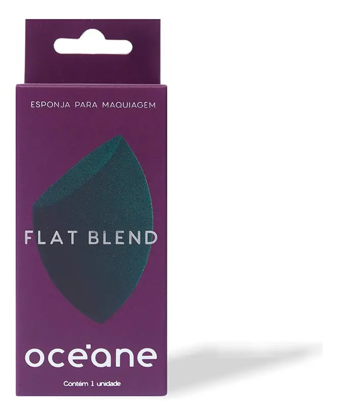 FLAT BLEND OCEANE - ESPONJA DE MAQUIAGEM./VERDE -