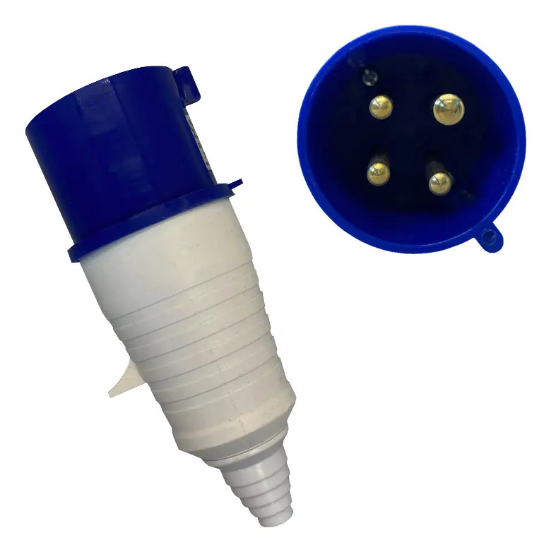 PINO INDUS.DECO.AZ 32A-3P+T,9H, 240V