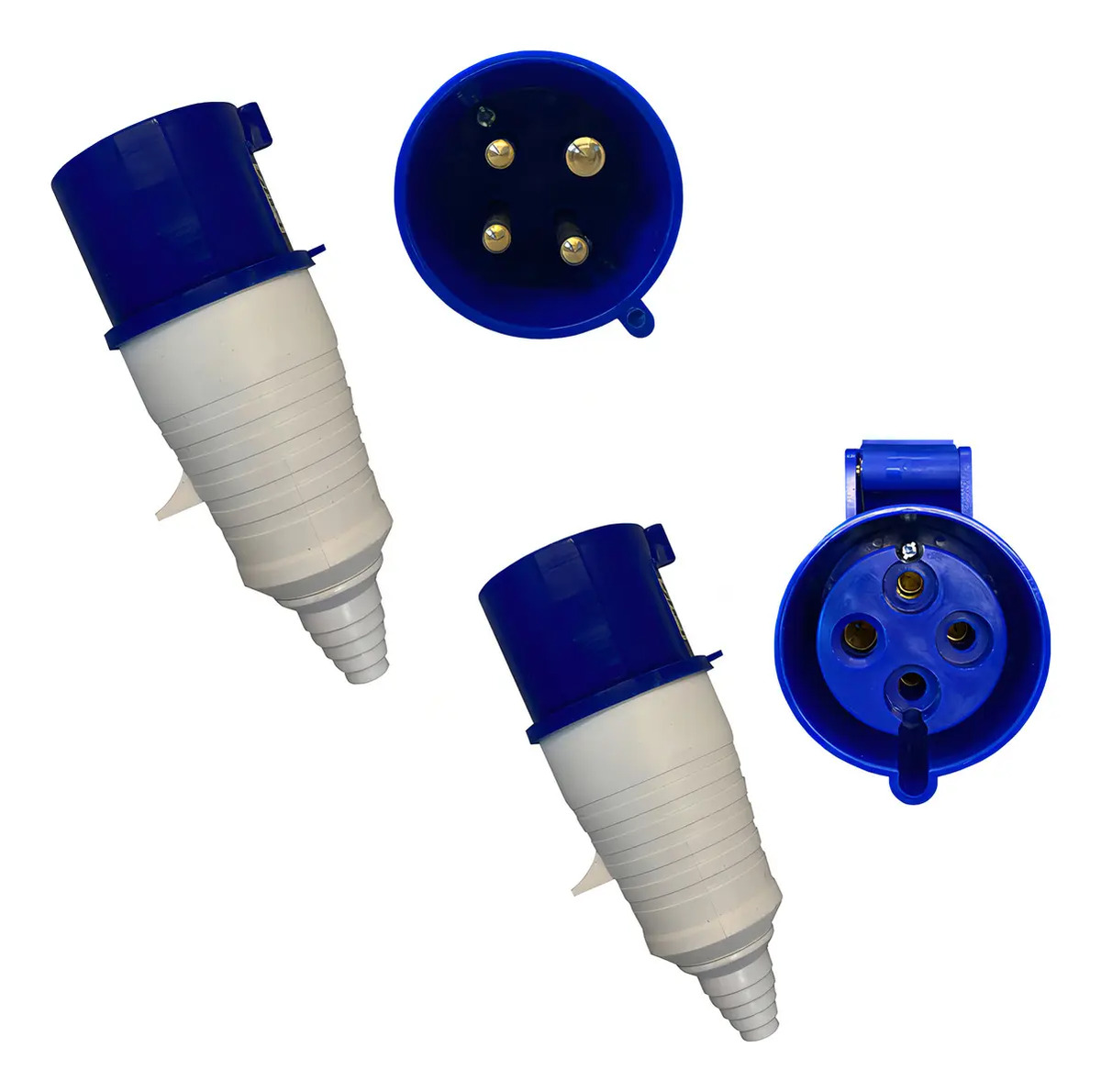ACOPLADOR INDU.DEC.AZ 32A-3P+T,9H 240V
