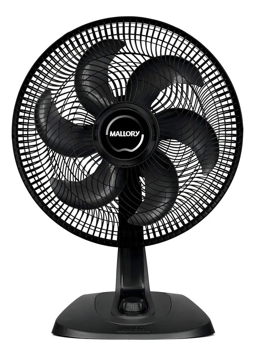 VENT 40CM MALLORY TURBO FRESH B94401912 PRETO 220 VOLTS