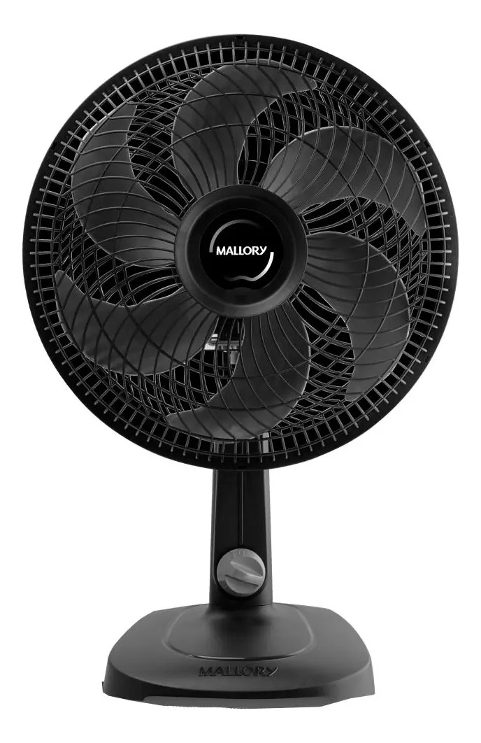 VENT 30CM MALLORY TURBO COMPACT B94401862 PRETO/GRAFITE 220 VOLTS