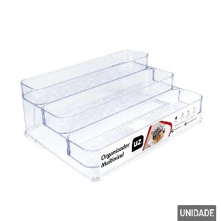 ORGANIZADOR MULTINIVEL TRANSPARENTE DE PLASTICO