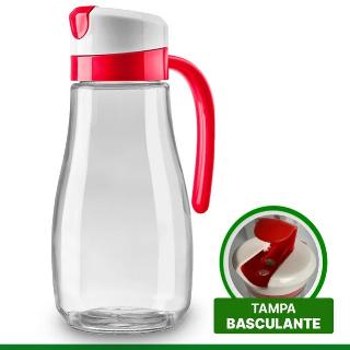 JARRA DE VIDRO PALADIO VERMELHA 900 ML