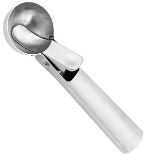 COLHER DE INOX PARA SORVETE 18 CM