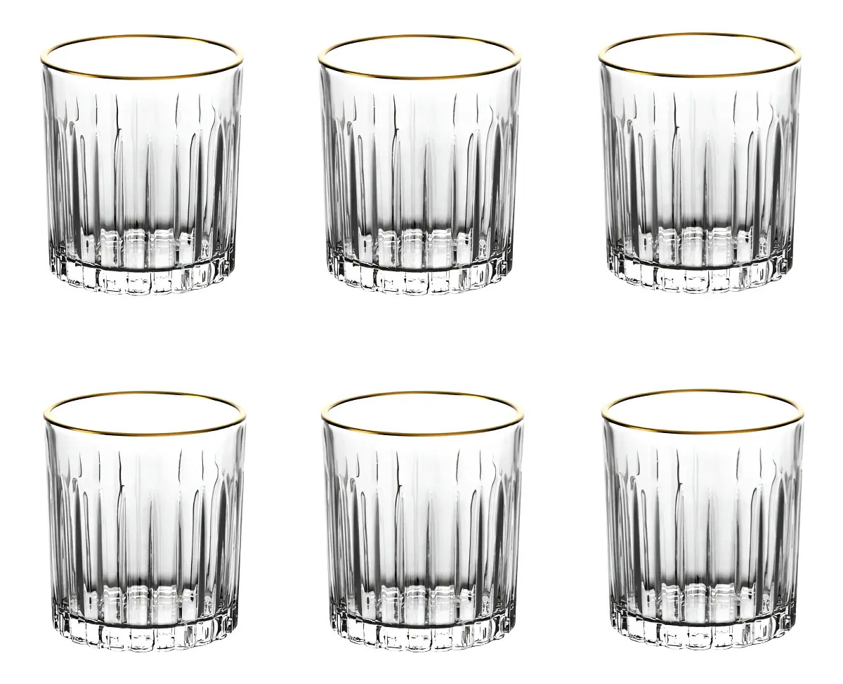 JG DE COPOS EM CRISTAL BAIXO SOHO 310 ML 06 PCS