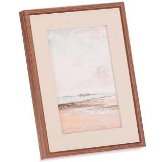 PORTA RETRATO DE MDF MARROM 10X15 CM